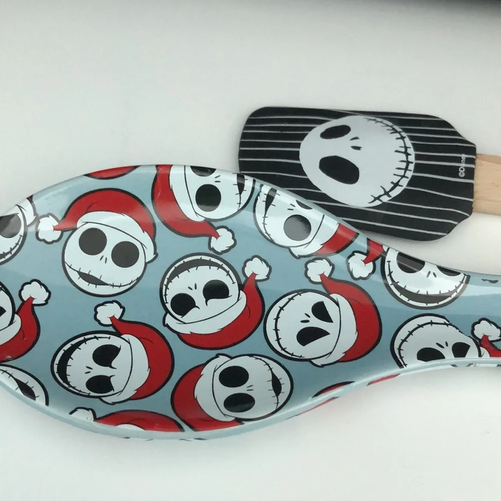 Nightmare before Christmas Spoon rest and Spatula